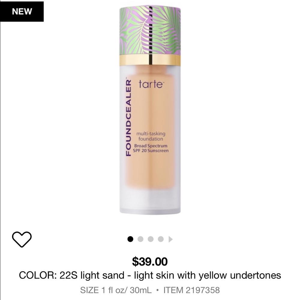 Tarte foundation